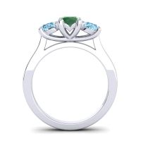Three Stone Nala Ring