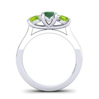 Three Stone Nala Ring