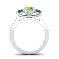 Three Stone Nala Ring