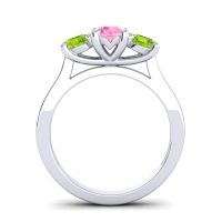 Three Stone Nala Ring