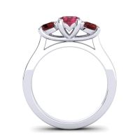 Three Stone Nala Ring