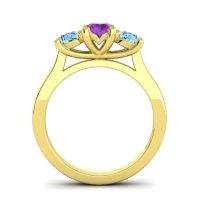 Three Stone Nala Ring