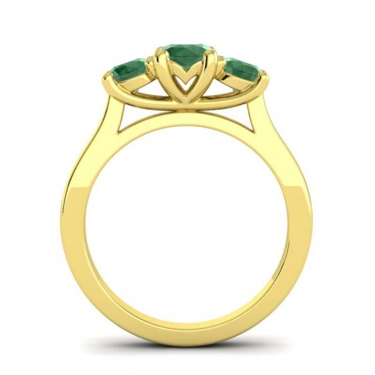 Three Stone Nala Ring