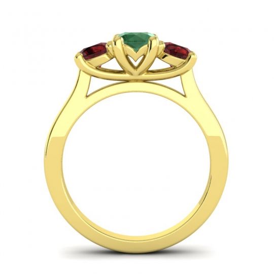 Three Stone Nala Ring