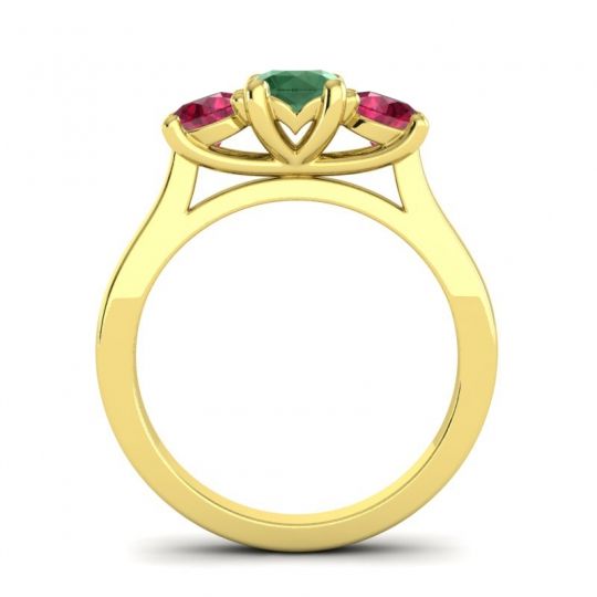 Three Stone Nala Ring