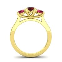 Three Stone Nala Ring