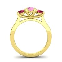 Three Stone Nala Ring