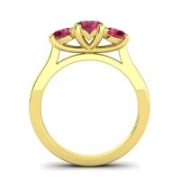 Three Stone Nala Ring