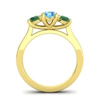 Three Stone Nala Ring