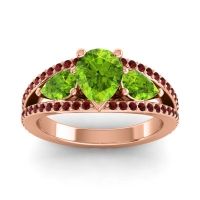 Modern Pave Pear Vatama Ring