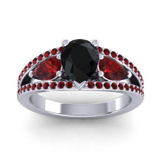 Modern Pave Pear Vatama Ring