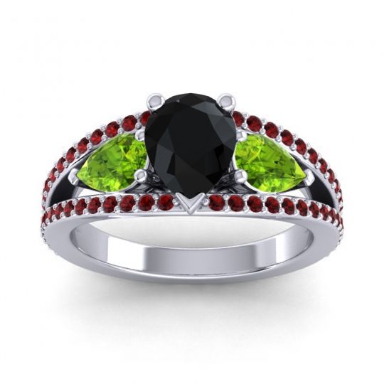 Modern Pave Pear Vatama Ring