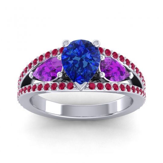 Modern Pave Pear Vatama Ring