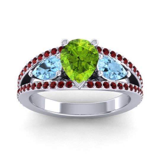Modern Pave Pear Vatama Ring