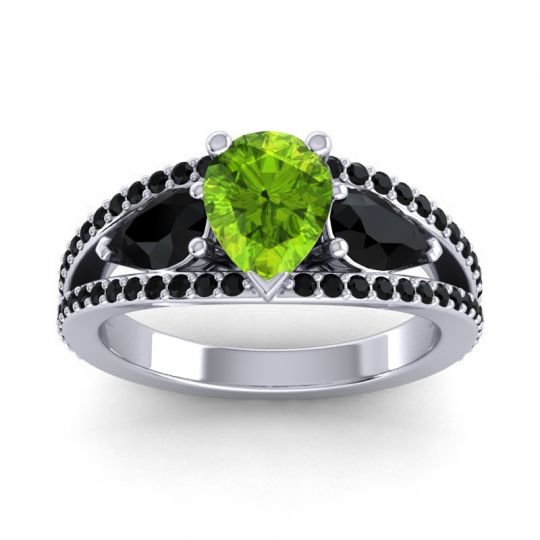 Modern Pave Pear Vatama Ring