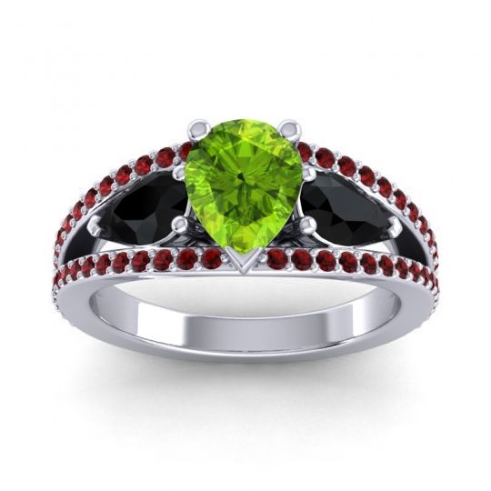 Modern Pave Pear Vatama Ring