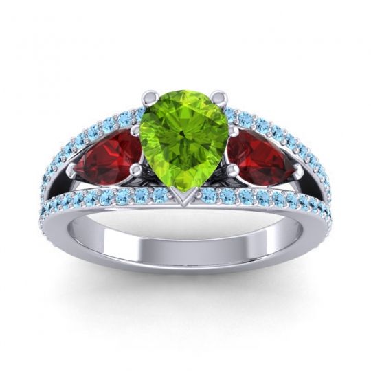 Modern Pave Pear Vatama Ring