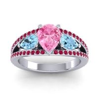 Modern Pave Pear Vatama Ring