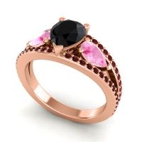 Modern Pave Pear Vatama Ring