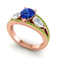 Modern Pave Pear Vatama Ring