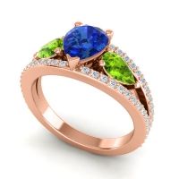 Modern Pave Pear Vatama Ring