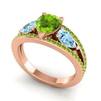 Modern Pave Pear Vatama Ring