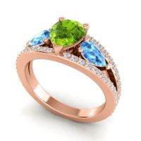 Modern Pave Pear Vatama Ring