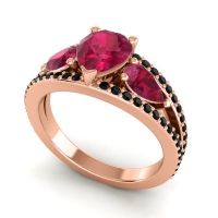 Modern Pave Pear Vatama Ring