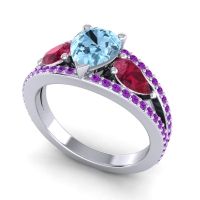 Modern Pave Pear Vatama Ring