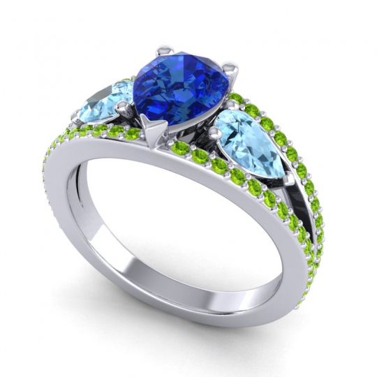 Modern Pave Pear Vatama Ring