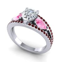 Modern Pave Pear Vatama Ring