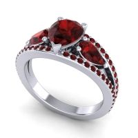 Modern Pave Pear Vatama Ring