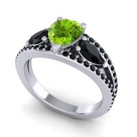 Modern Pave Pear Vatama Ring