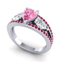 Modern Pave Pear Vatama Ring