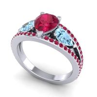 Modern Pave Pear Vatama Ring