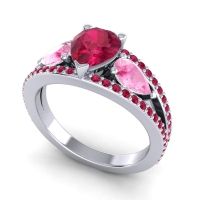 Modern Pave Pear Vatama Ring