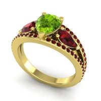 Modern Pave Pear Vatama Ring