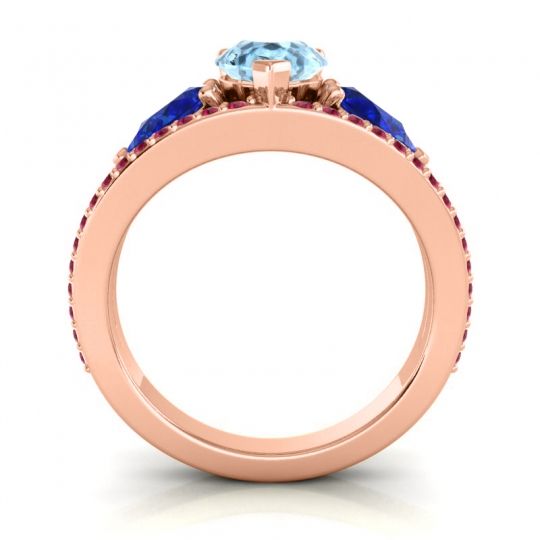 Modern Pave Pear Vatama Ring