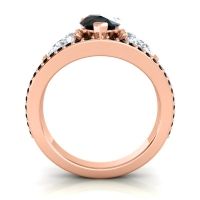 Modern Pave Pear Vatama Ring