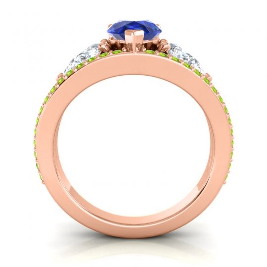 Modern Pave Pear Vatama Ring