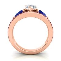 Modern Pave Pear Vatama Ring