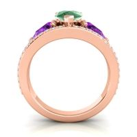 Modern Pave Pear Vatama Ring