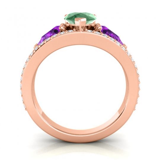 Modern Pave Pear Vatama Ring