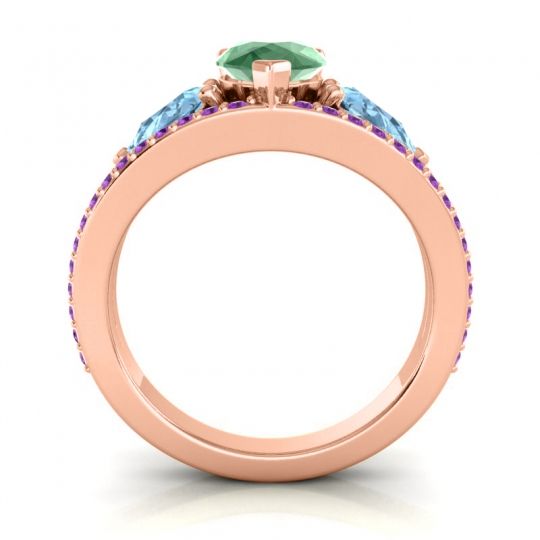 Modern Pave Pear Vatama Ring