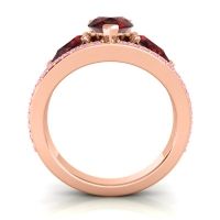 Modern Pave Pear Vatama Ring