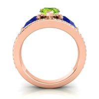 Modern Pave Pear Vatama Ring