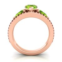 Modern Pave Pear Vatama Ring