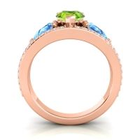 Modern Pave Pear Vatama Ring