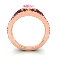 Modern Pave Pear Vatama Ring