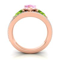 Modern Pave Pear Vatama Ring